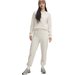 Spodnie dresowe damskie Rival Terry Jogger Under Armour - Oatmeal Light Heather/White