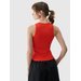 Bezrękawnik damski TSLEF119 4F - czerwony