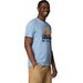 Koszulka męska Path Lake Graphic Tee Columbia - Ripple Blue, Peaceful Perspective