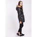 Kurtka parka damska H4Z17 KUD010 4F - czarna