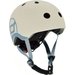 Kask dziecięcy Scoot and Ride - łamana biel/niebieski