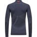 Longsleeve damski Zebru Med Warm Salewa - dark denim
