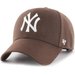 Czapka z daszkiem MLB New York Yankees '47 MVP Snapback 47 Brand - ciemny brąz