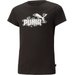 Koszulka juniorska ESS+ Animal Tee G Puma - czarna