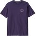 Koszulka męska Clean Climb Roots Responsibili Patagonia - Plummet Purple