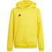 Bluza juniorska Entrada 22 Hoody Adidas - żółta