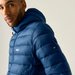 Kurtka puchowa męska Hooded Marizion Regatta - aviator blue