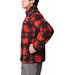 Bluza polarowa męska Rugged Ridge Half Snap Fleece Columbia - Red Omblur