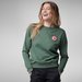 Bluza damska Logo Badge Sweater Fjallraven - Chalk White