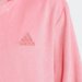 Bluza juniorska Lounge Velour Hoodie Adidas - różowa