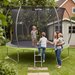 Trampolina Pumpkin 305cm 10ft Outtec - czarna/zielona