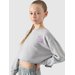 Bluza dziewczęca TSWSF1504 4F - szary
