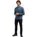 Bluza męska Roy 1/2 Zip Mid Layer Odlo - provincial blue/black