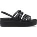 Sandały Brooklyn Strappy Low Wedge Wm's Crocs - Black