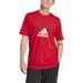 Koszulka męska Graphic Tee Adidas - czerwona