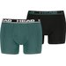 Bokserki męskie Basic 2 pary Head - green/black