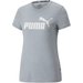 Koszulka damska Essentials Logo Heather Tee Puma - niebieska