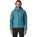 Kurtka puchowa męska Down Sweater Hoody Patagonia - glacial blue