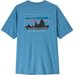 Koszulka męska Cap Cool Daily Patagonia - Shore Blue - Light Shore Blue X-Dye
