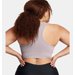 Biustonosz sportowy damski Vanish Seamless Mid Bra Under Armour - beż