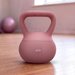 Miękki kettlebell FlexLift 6kg Gymtek - 6kg soft pink
