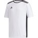 Komplet piłkarski junior Entrada 18 + Parma 16 Adidas - biało-zielony