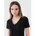 Koszulka damska TTSHF1990 4F - głęboka czerń