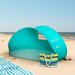 Namiot plażowy samorozkładający, parawan ogrodowy UV50 XXL Outtec