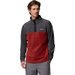 Bluza polarowa męska Steens Mountain Half Snap II Columbia - Red Oxide, Shark