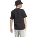 Koszulka męska Graphic Tee Adidas - czarna/biała