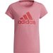 Koszulka juniorska Essentials Big Logo Tee Adidas - różowy