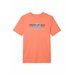 Koszulka męska 4FWSS24TTSHM1288 4F - pomarańcz