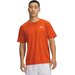 Koszulka męska Tech Textured Under Armour - Orange Base / White