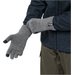 Rękawiczki Rib Glove Jack Wolfskin - grey heather