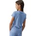 Koszulka dziewczęca 4FJWSS24TTSHF1150 4F - denim