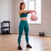 Miękki kettlebell FlexLift 10kg Gymtek - 10kg soft pink