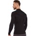 Longsleeve termoaktywny męski Extreme Merino Brubeck - czarny