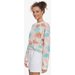 Bluza damska Off To The Beach Roxy - snow white palm shadows