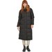 Płaszcz puchowy damski Silent Down Long Parka Patagonia - black