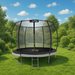 Trampolina Pumpkin 305cm 10ft Outtec - czarna/szara