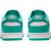 Buty Dunk Low Nike - White/White/Clear Jade