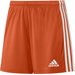 Spodenki piłkarskie damskie Squadra 21 Adidas - pomarańczowe