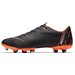 Buty piłkarskie korki Mercurial Vapor XII Academy Multi Ground Nike - czarno-pomarańczowe