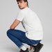 Koszulka męska ESS+ Logo Lab Tee Puma - biała