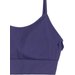 Biustonosz sportowy bezszwowy damski USBAF151 4F - ciemny granat
