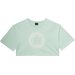 Koszulka, crop top damski 4FWSS24TTSHF1266 4F - mięta