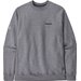 Bluza unisex Fitz Roy Icon Uprisal Crew Patagonia - Gravel Heather