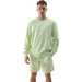 Bluza męska 4FWSS24TSWSM1009 4F - jasna zieleń