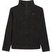 Bluza polarowa chłopięca UFLEM058 4F - głęboka czerń