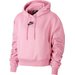 Bluza damska z kapturem Air Fleece Nike - róż